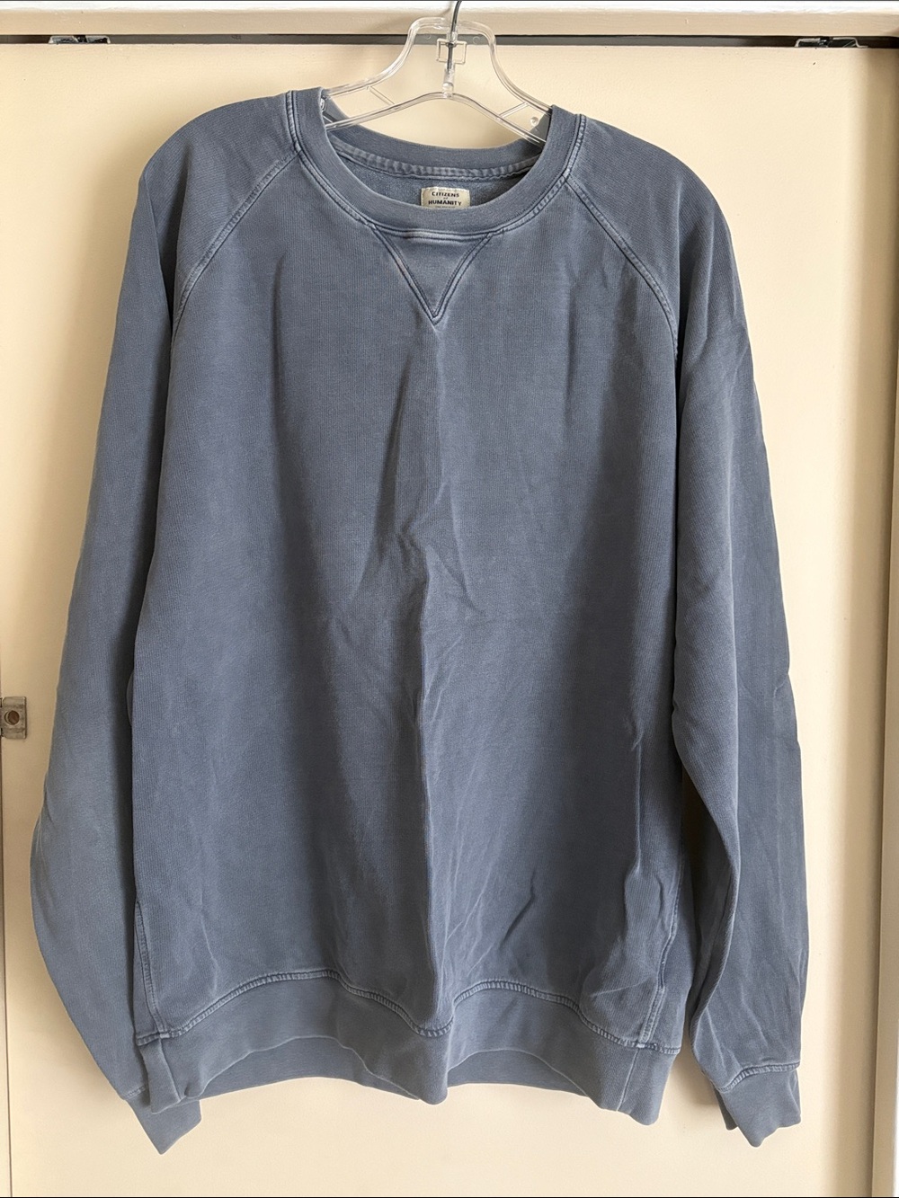 Citizens Of Humanity Slate Blue Crewneck Sweater